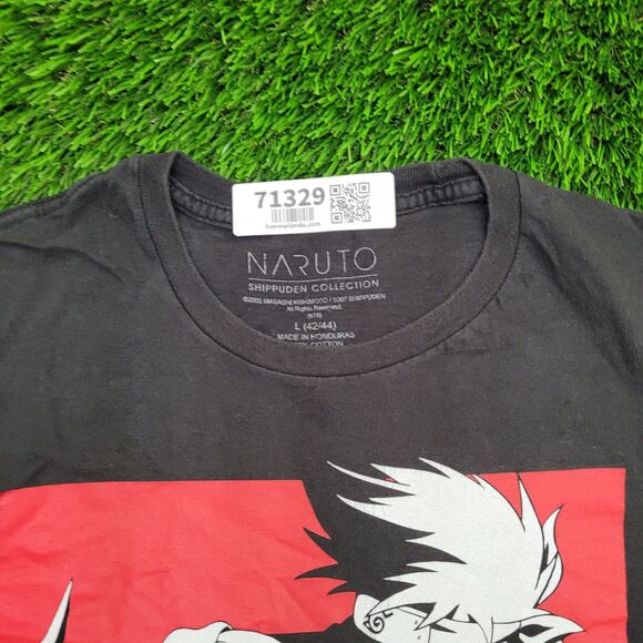 Naruto Manga Shirt Large 21x25 Kakashi-Hatake - Picture 9 of 11